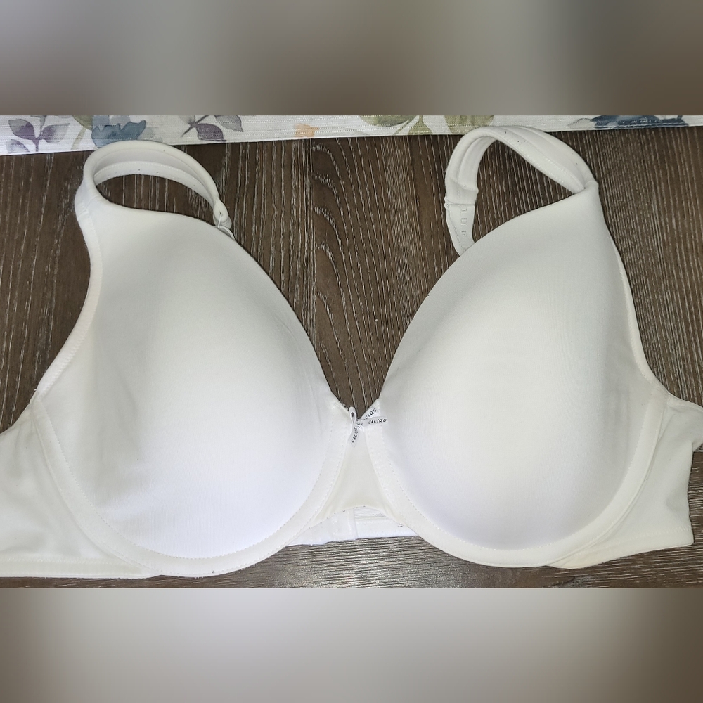 Elegant White Women's Bra